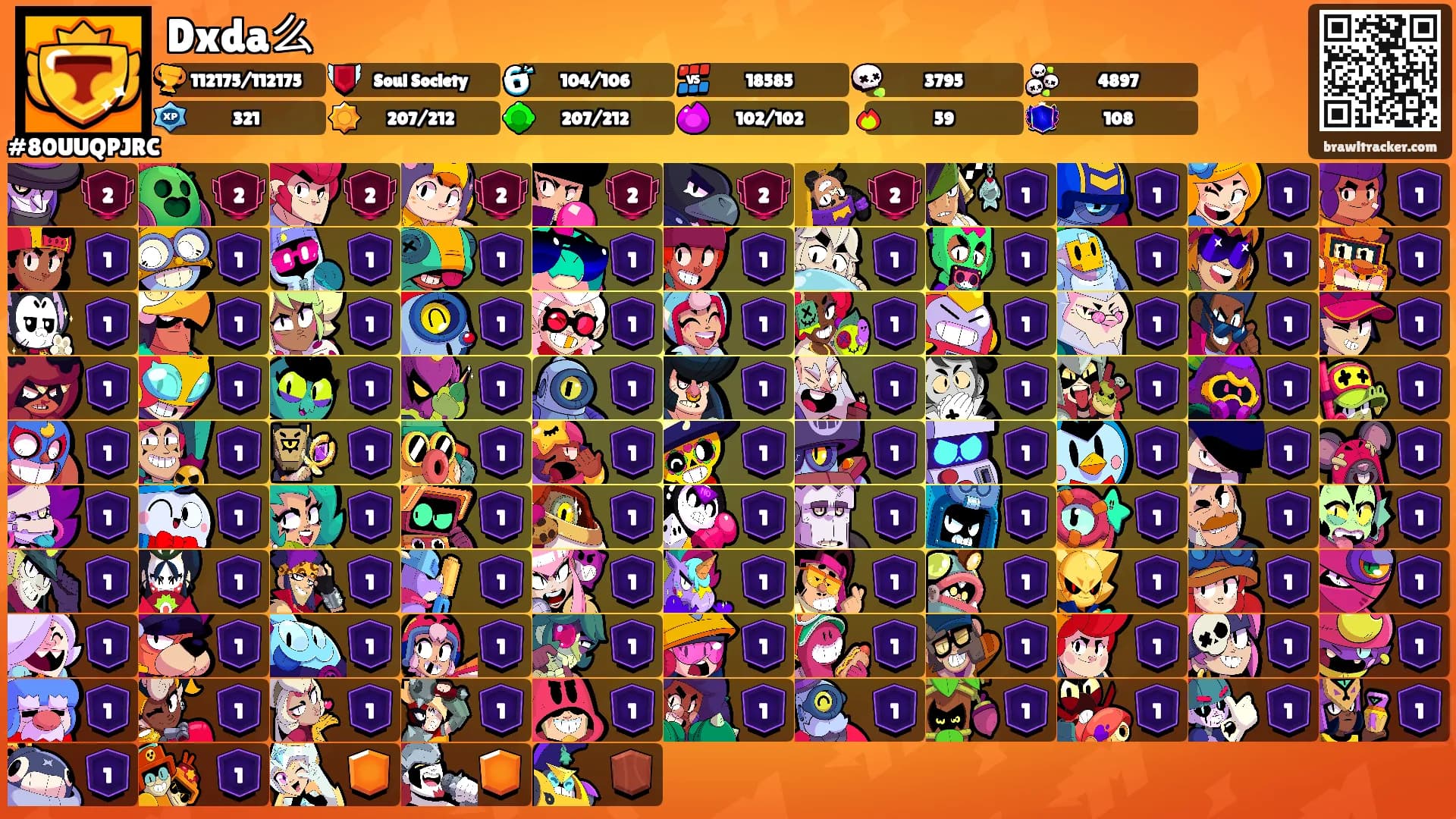 Dxda么's Ranks