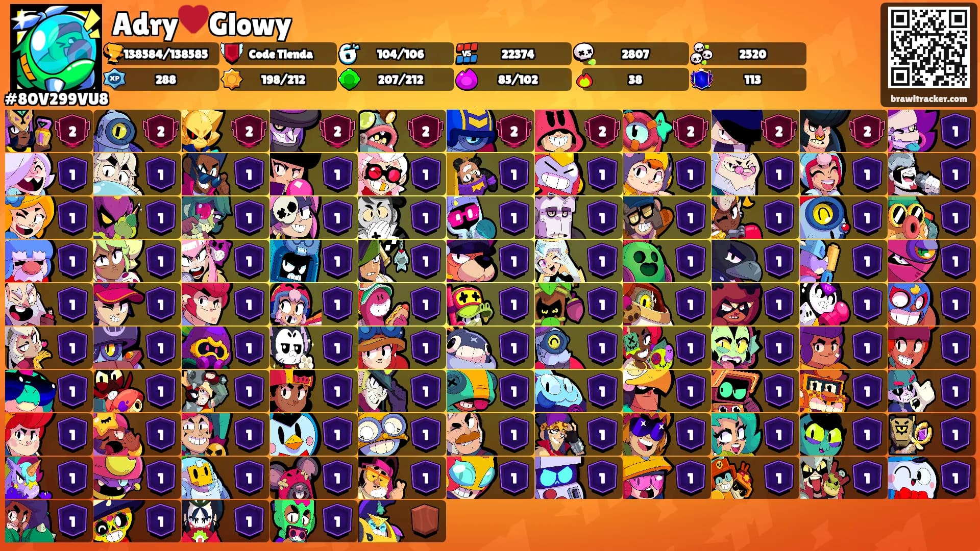 Adry♥️Glowy's Ranks