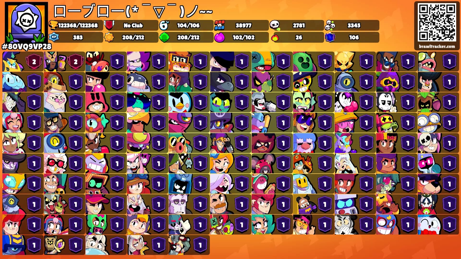 ローブロー(*￣▽￣)ノ~~'s Ranks