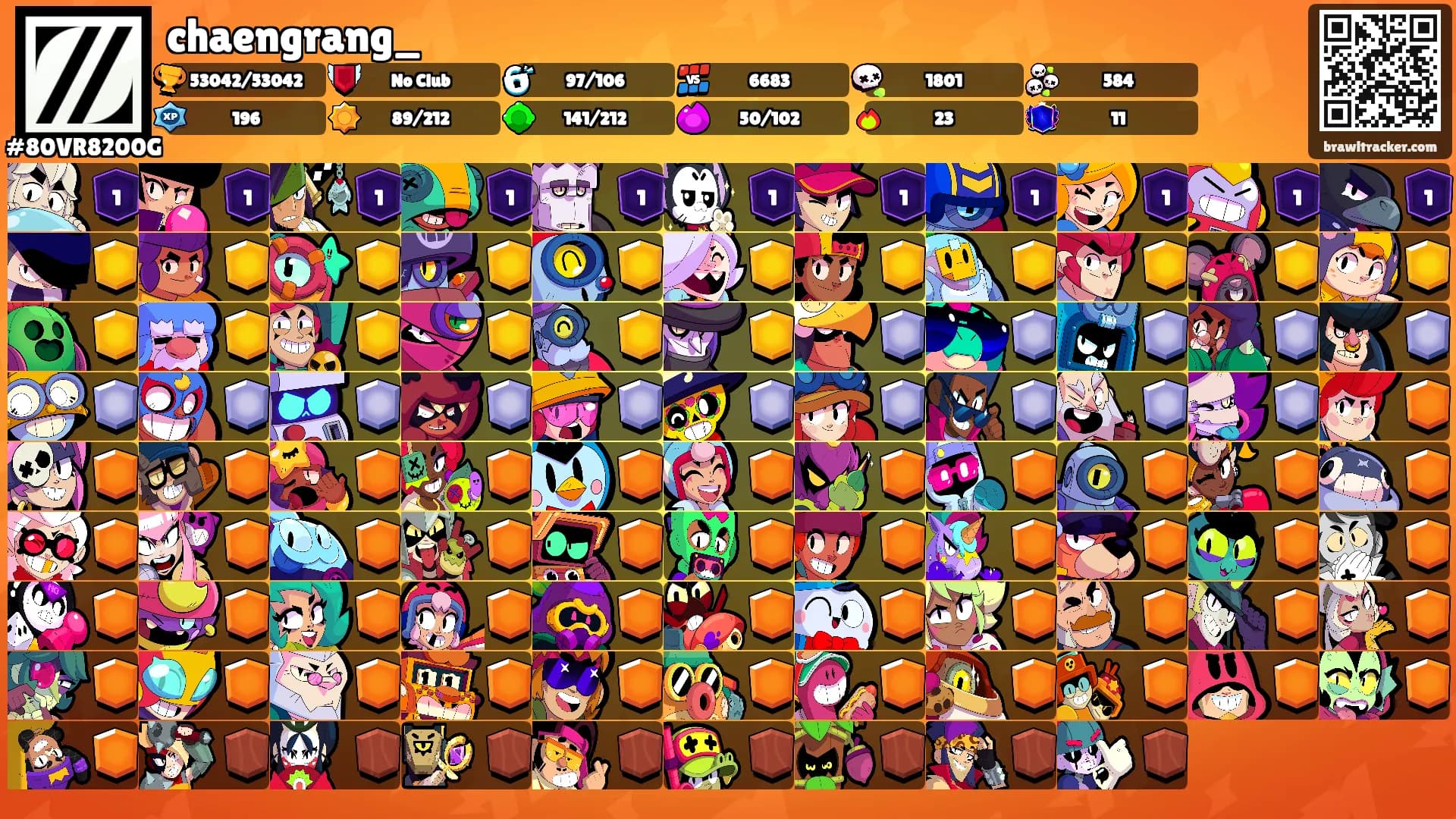 chaengrang_'s Ranks