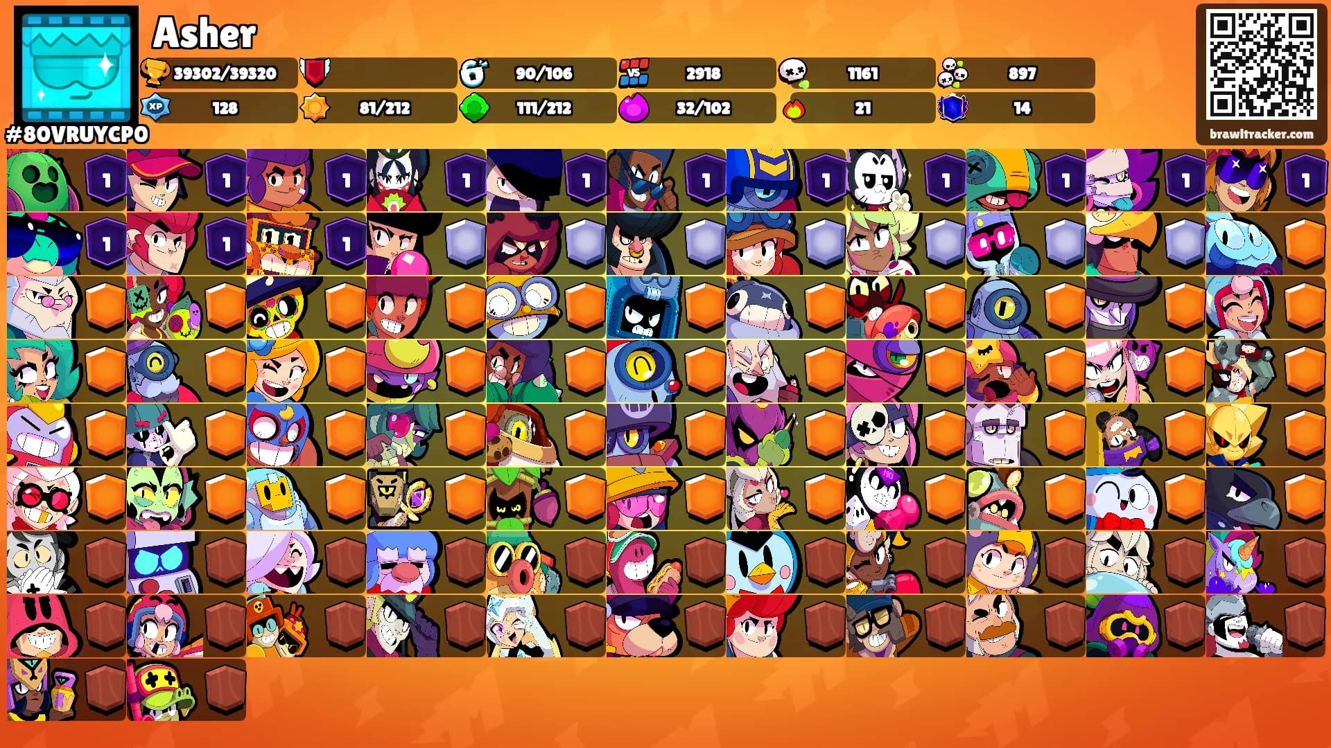 Asher's Ranks