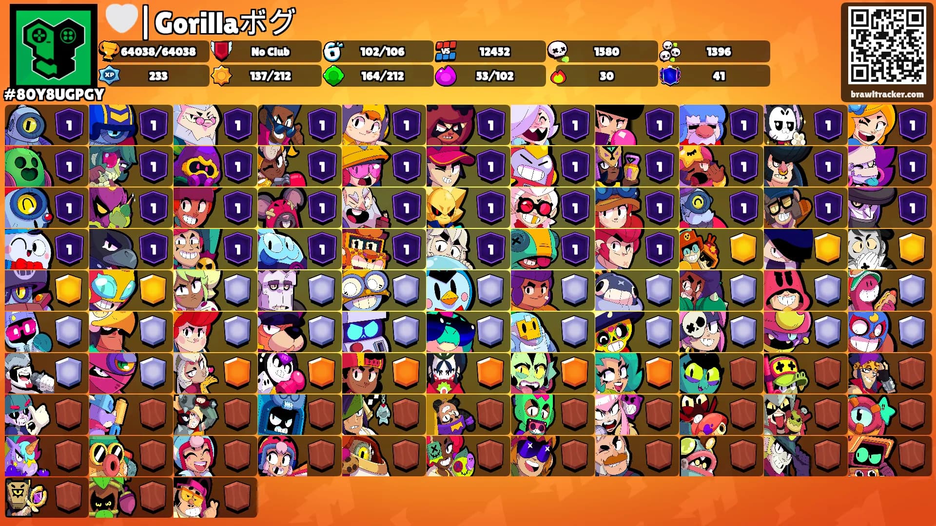 🤍|Gorillaボグ's Ranks