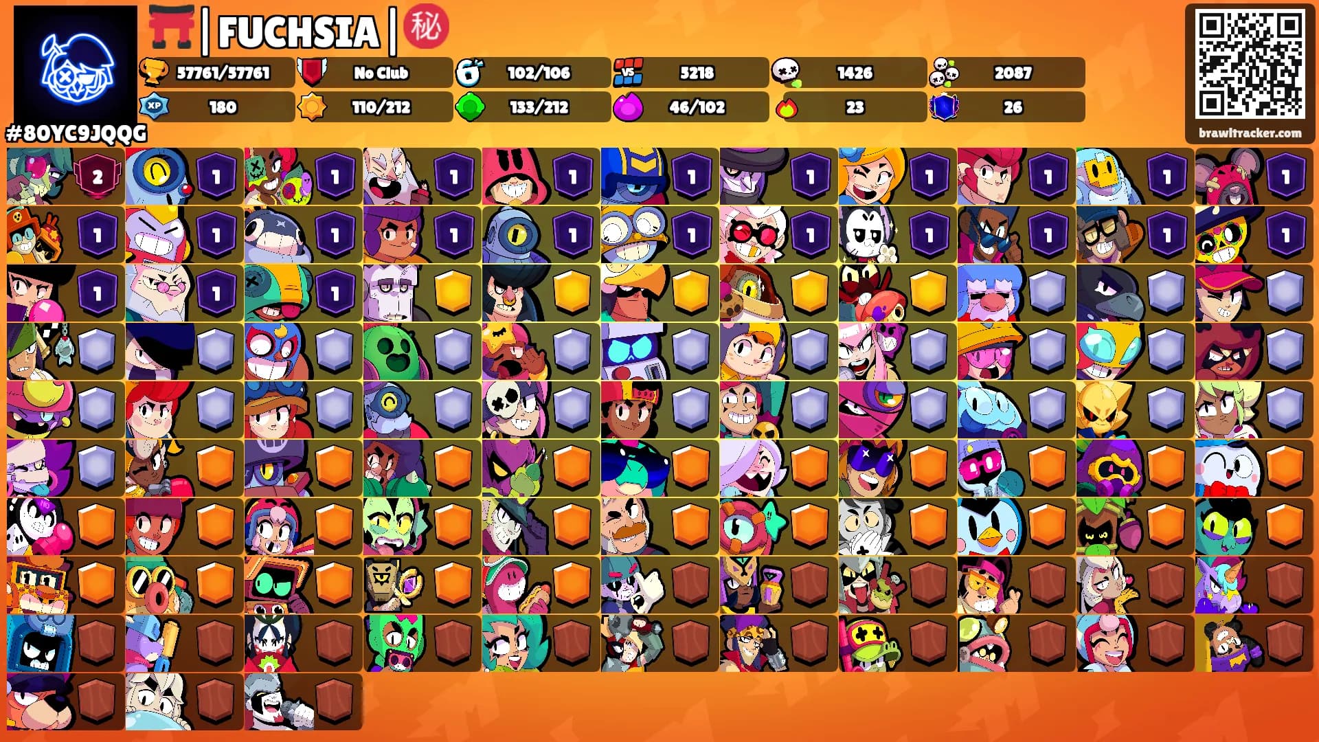 ⛩️|FUCHSIA|㊙️'s Ranks