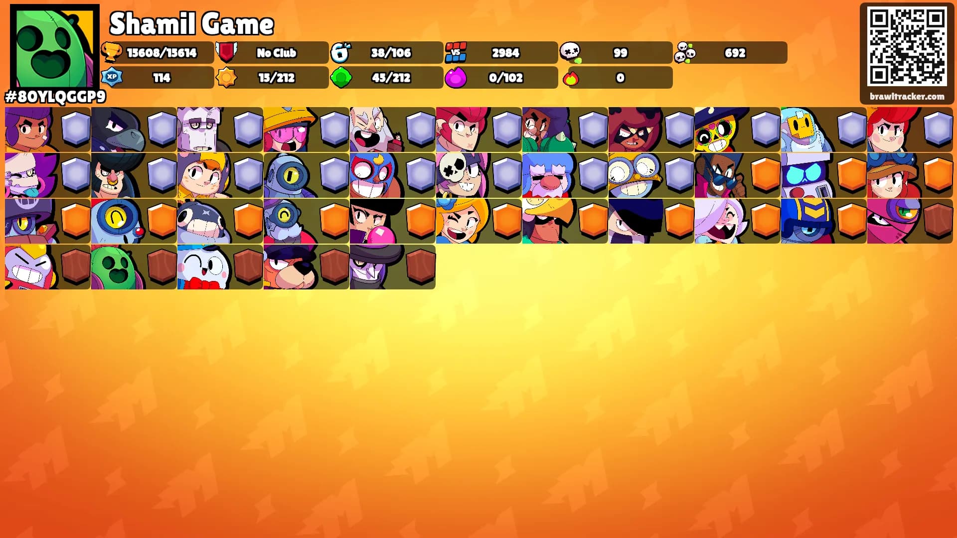 Shamil Game's Ranks