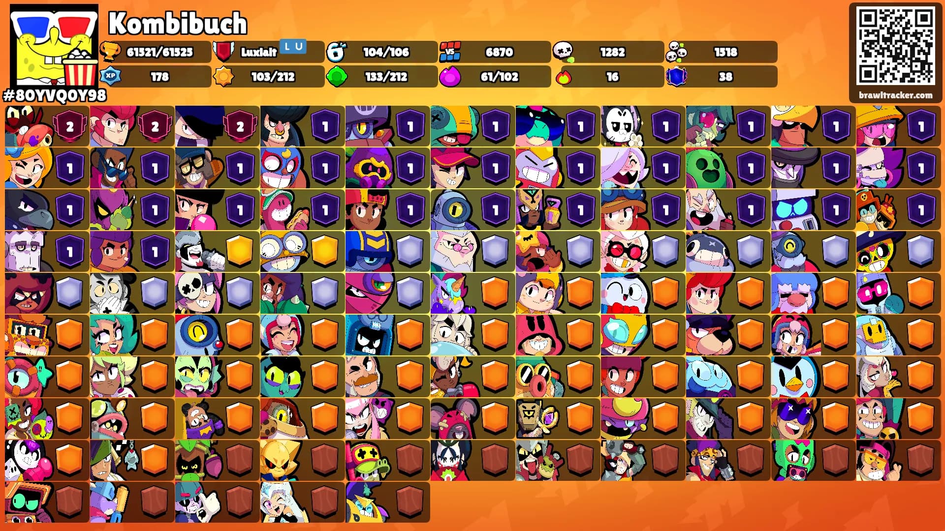 Kombibuch's Ranks