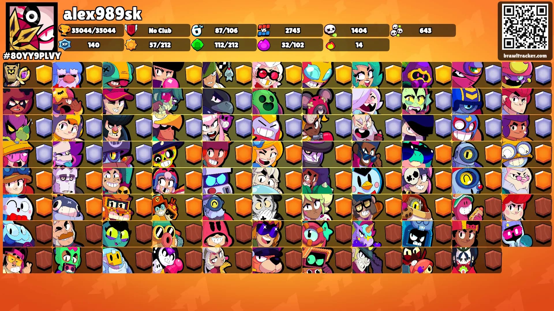 alex989sk's Ranks