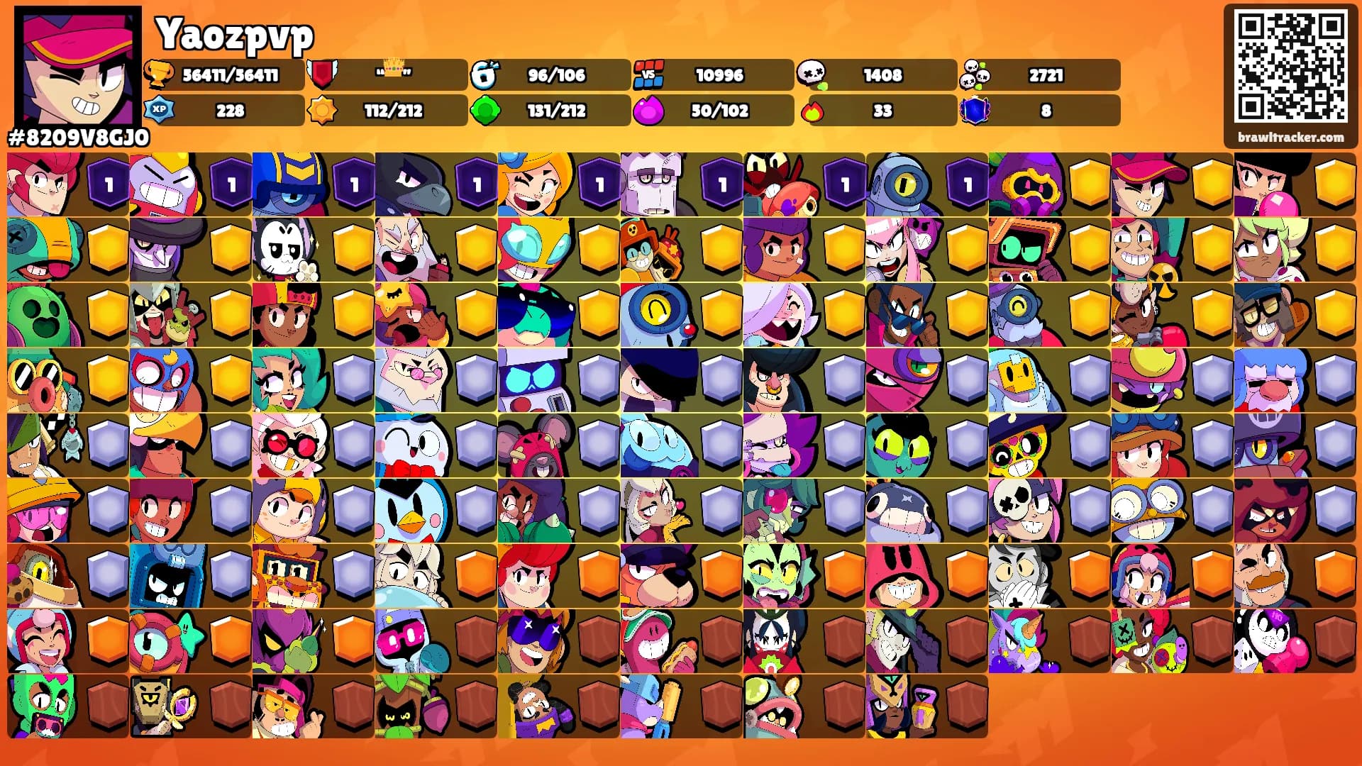 Yaozpvp's Ranks