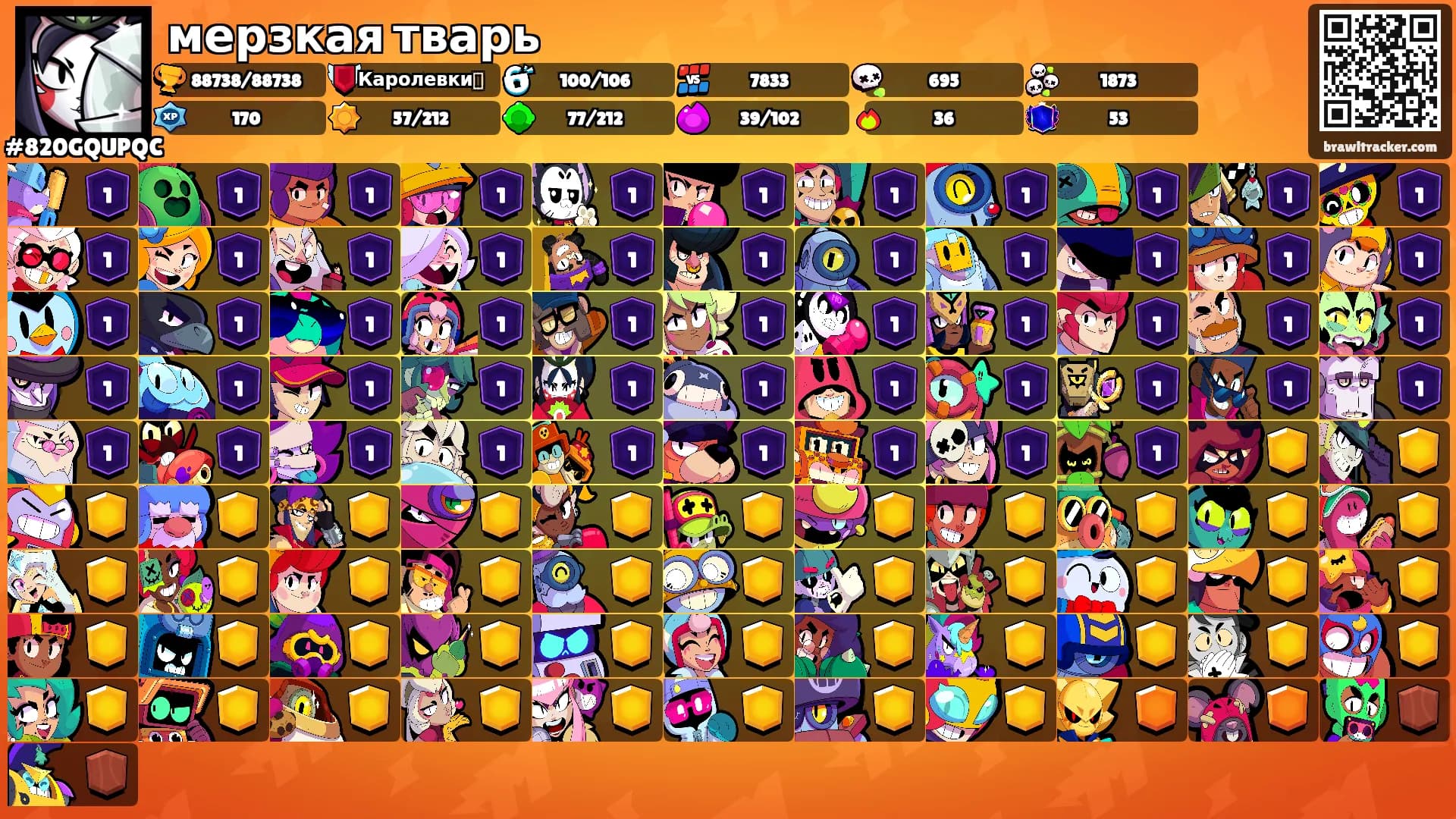 мерзкая тварь's Ranks