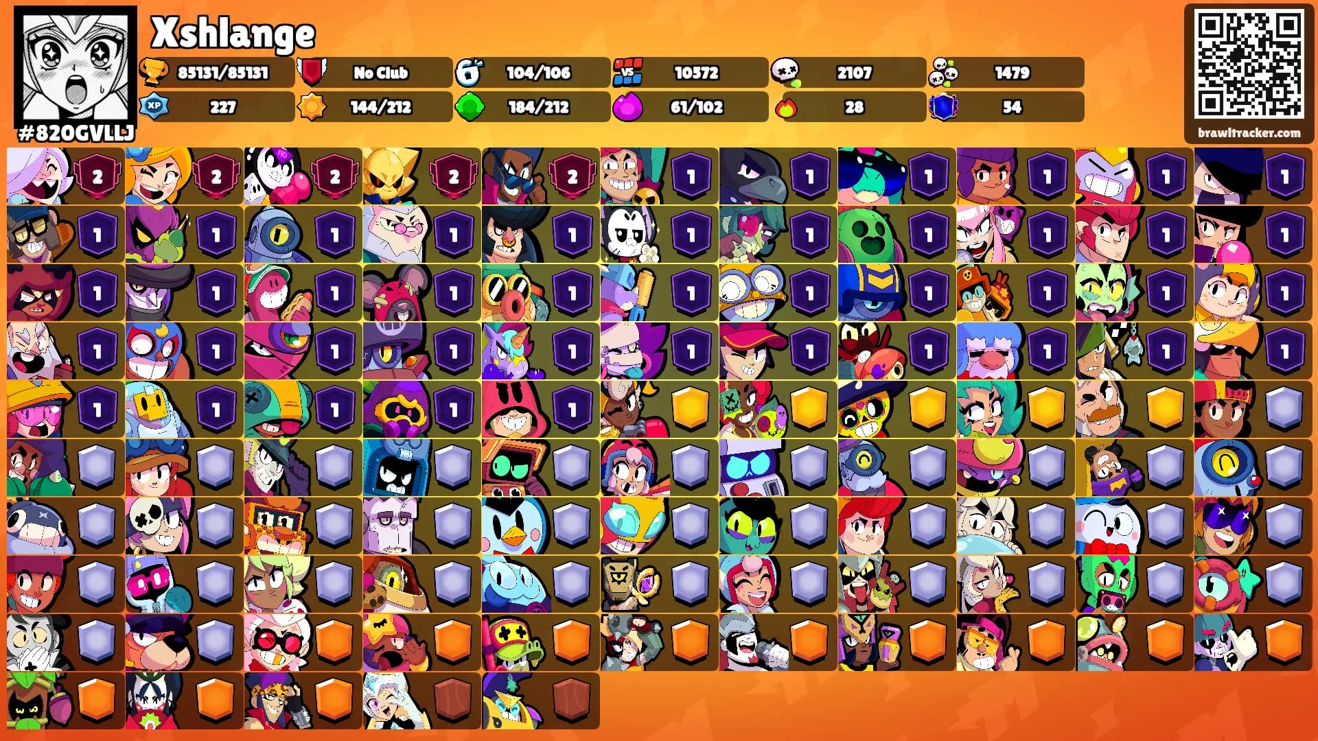 Xshlange's Ranks