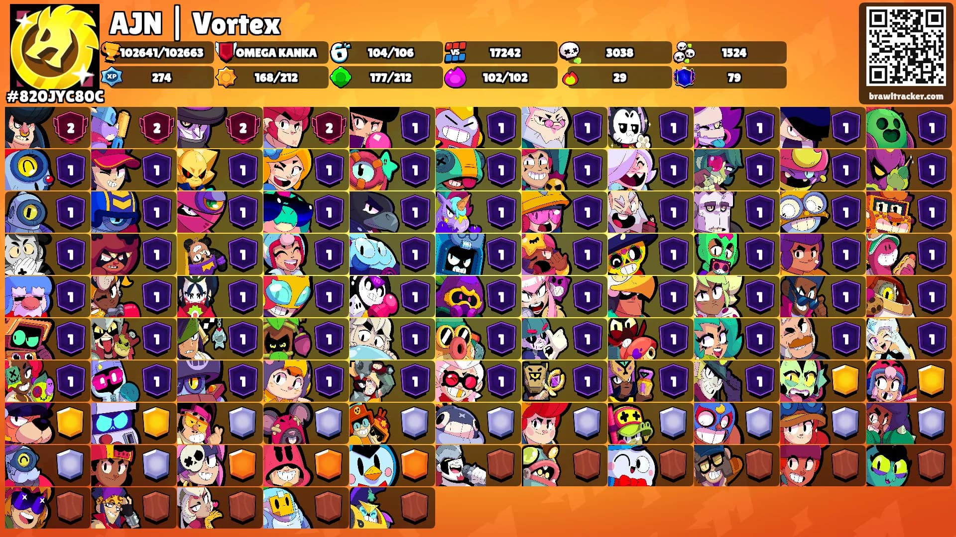 AJN | Vortex ⚡'s Ranks