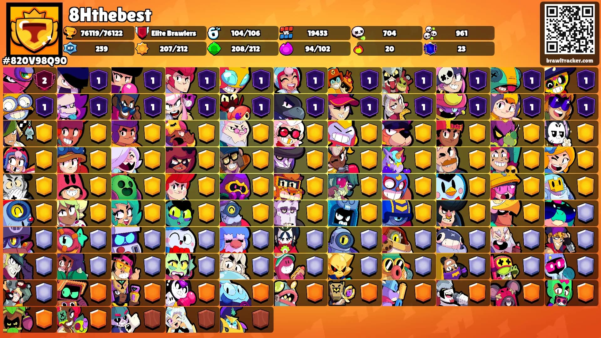 8Hthebest's Ranks