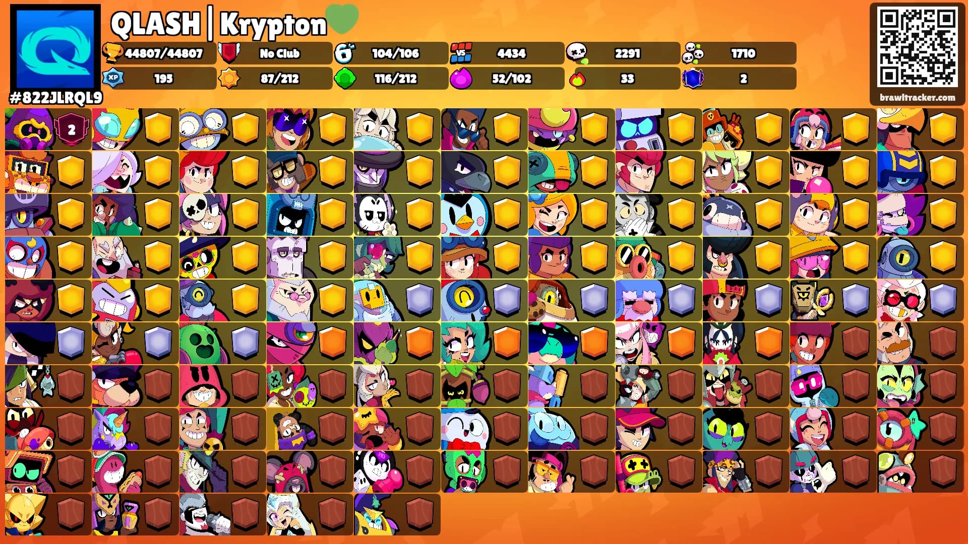 QLASH|Krypton💚's Ranks