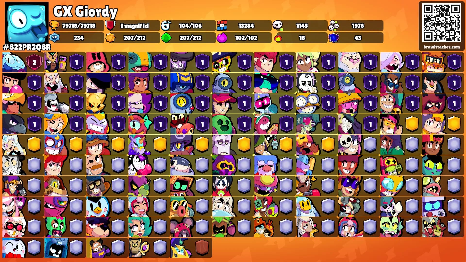 GX Giordy's Ranks