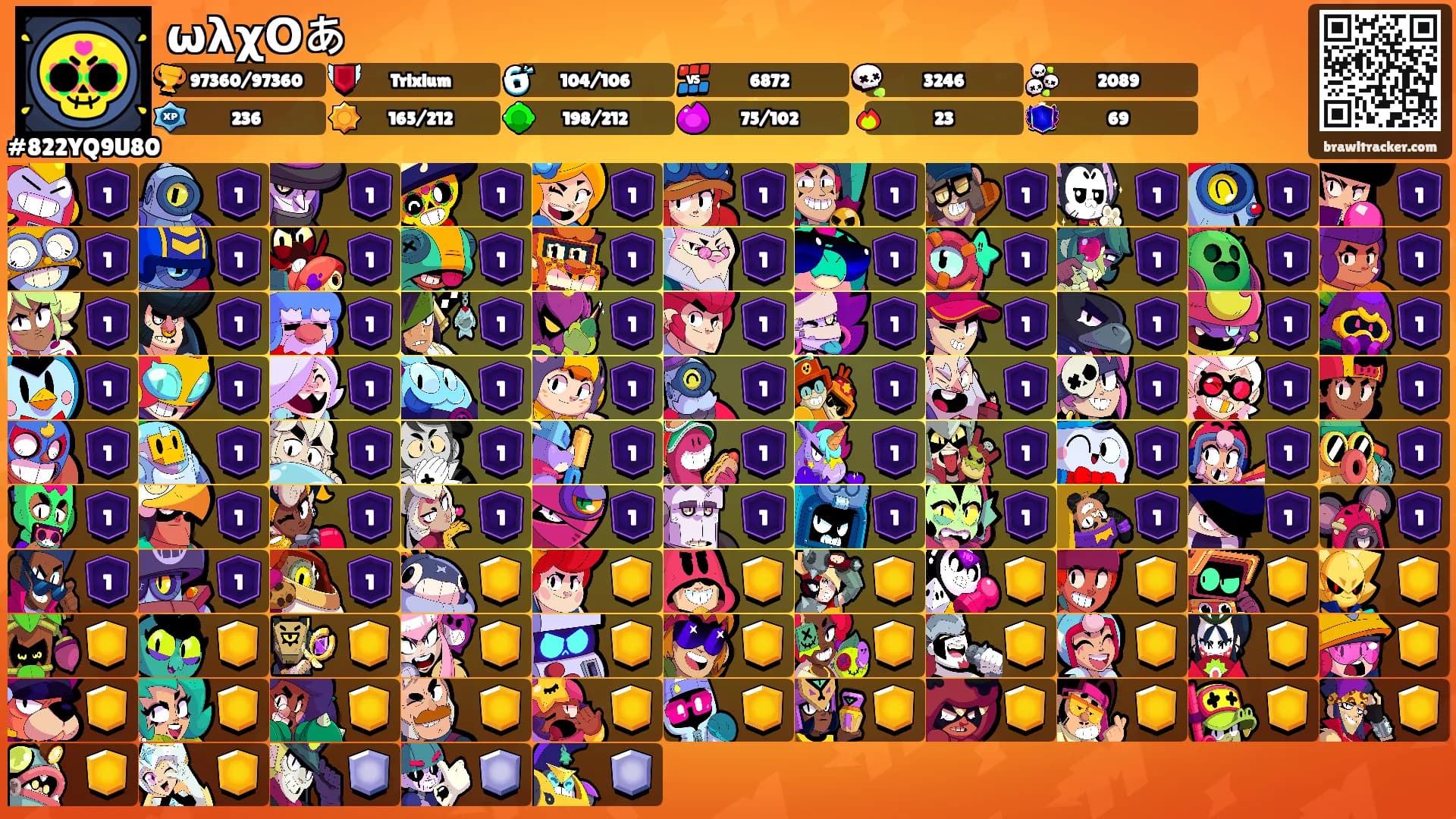 ωλχΟあ's Ranks