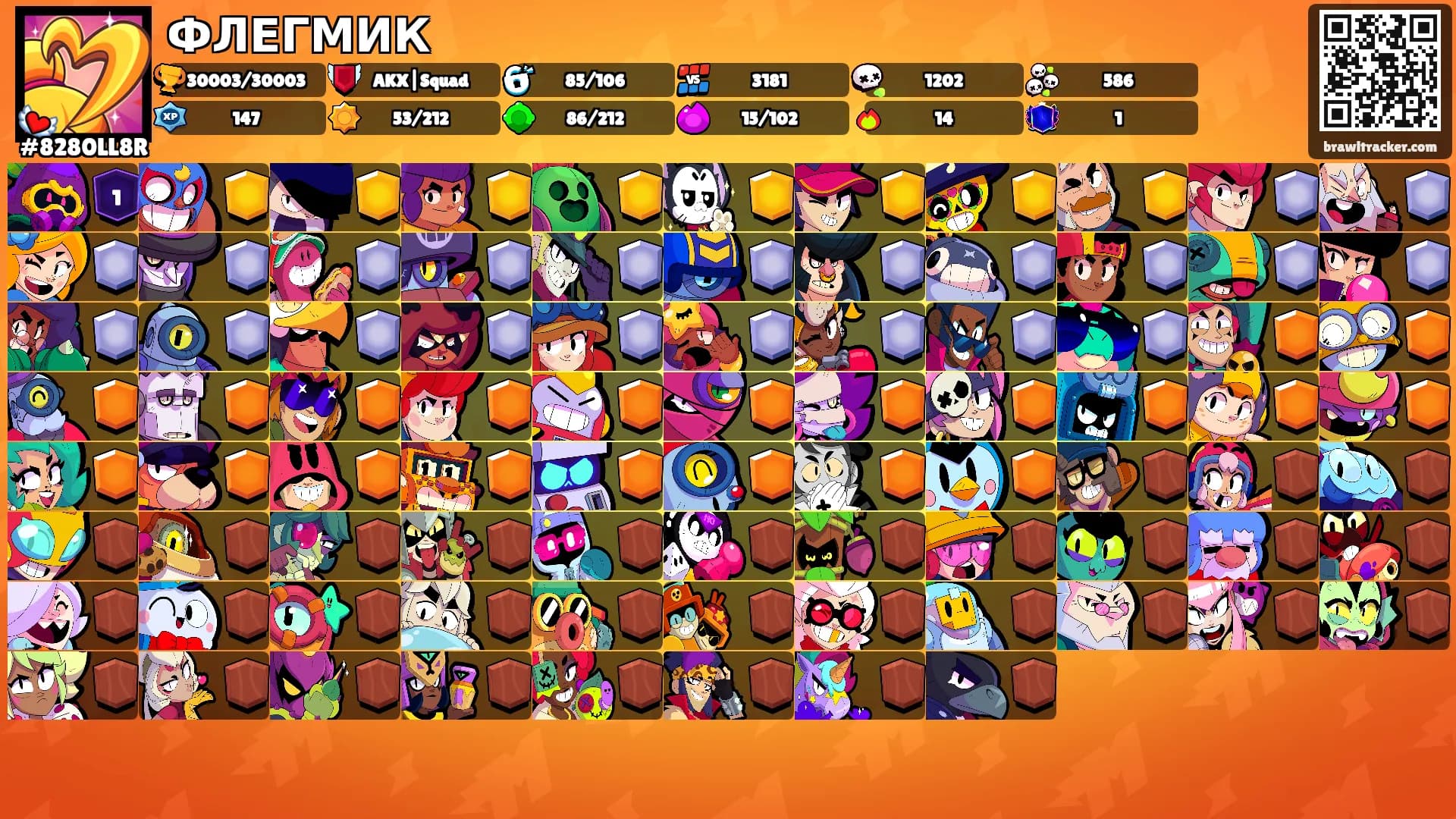 ФЛЕГМИК's Ranks