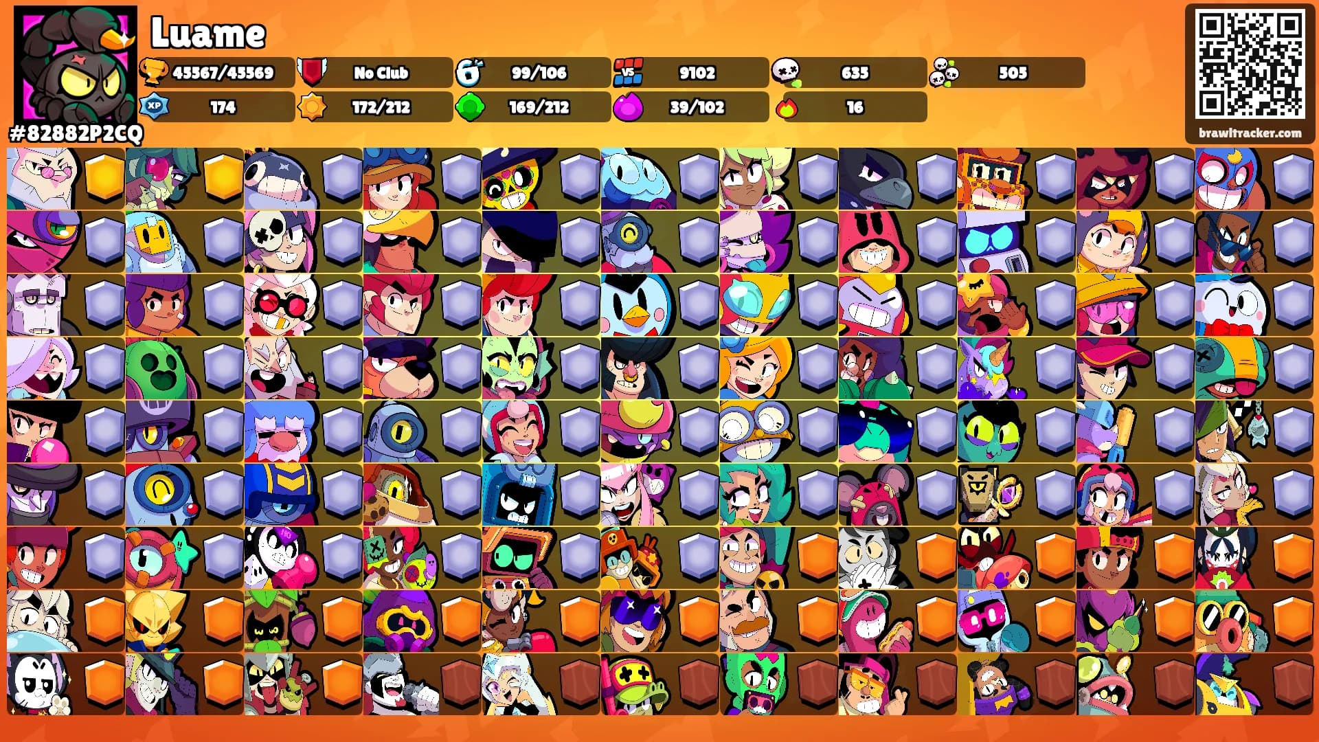 Luame's Ranks