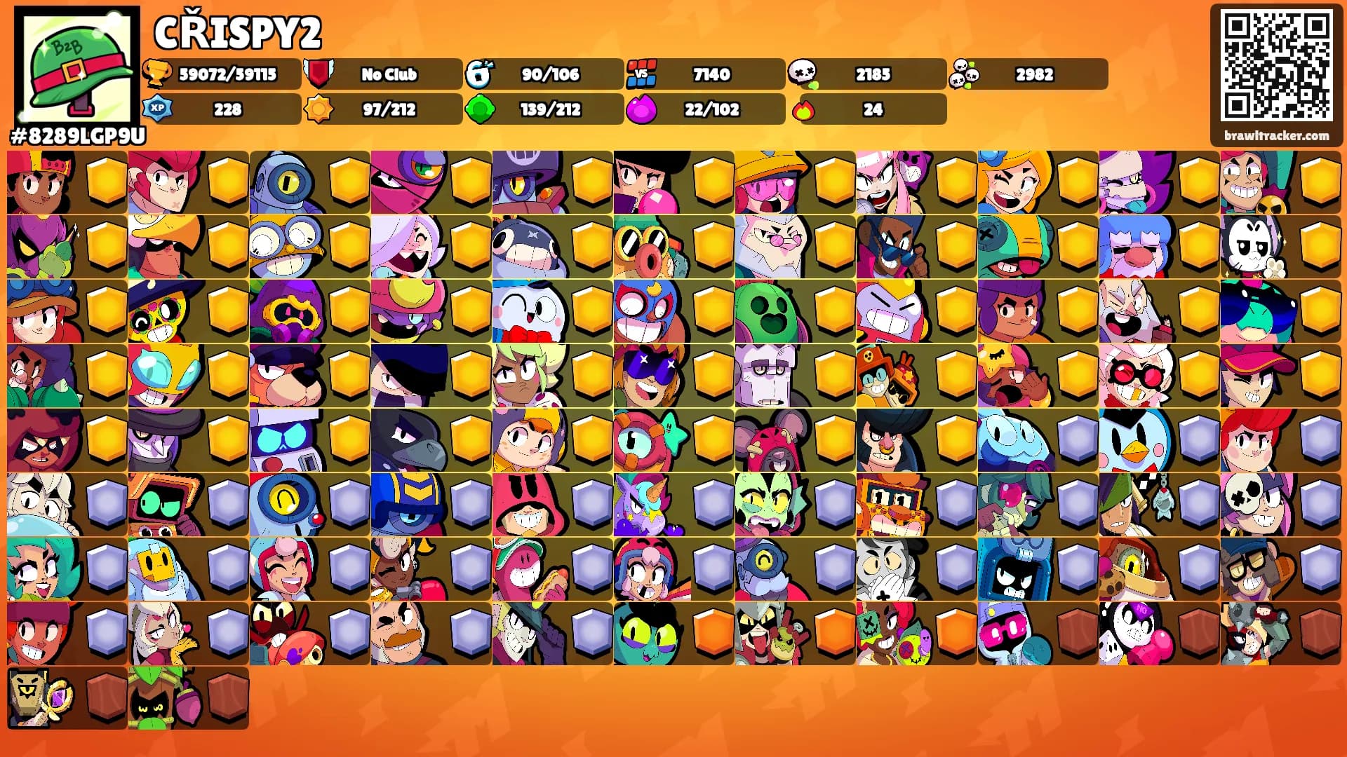 CŘISPY2's Ranks