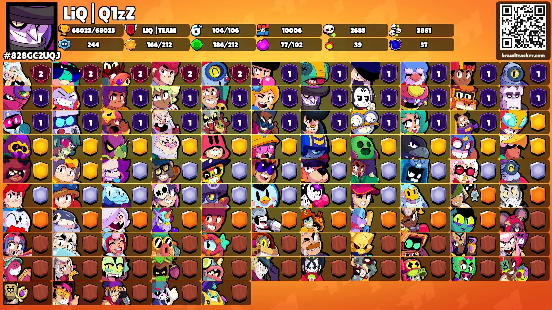 LiQ|Q1zZ's Ranks