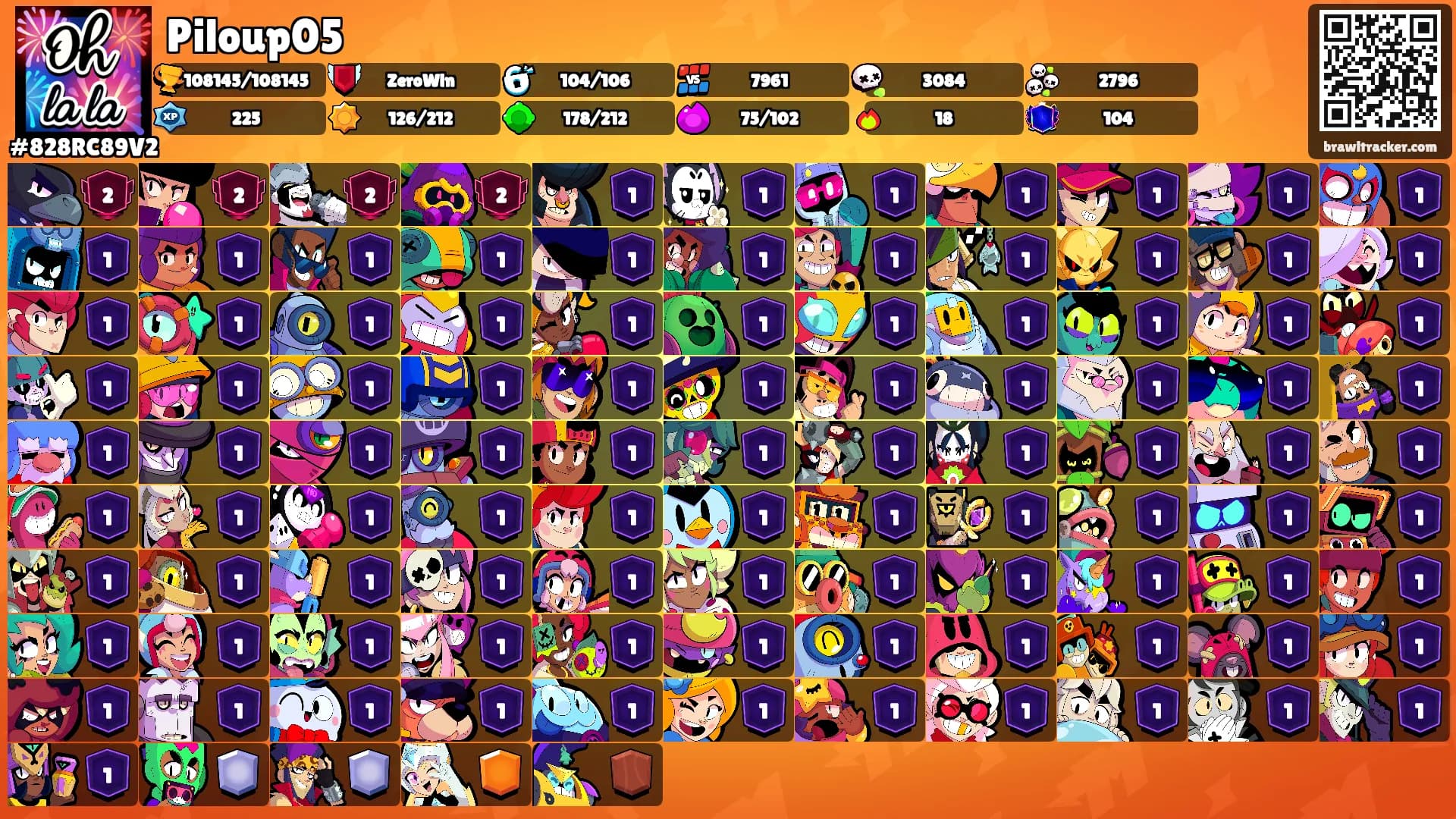 Piloup05's Ranks