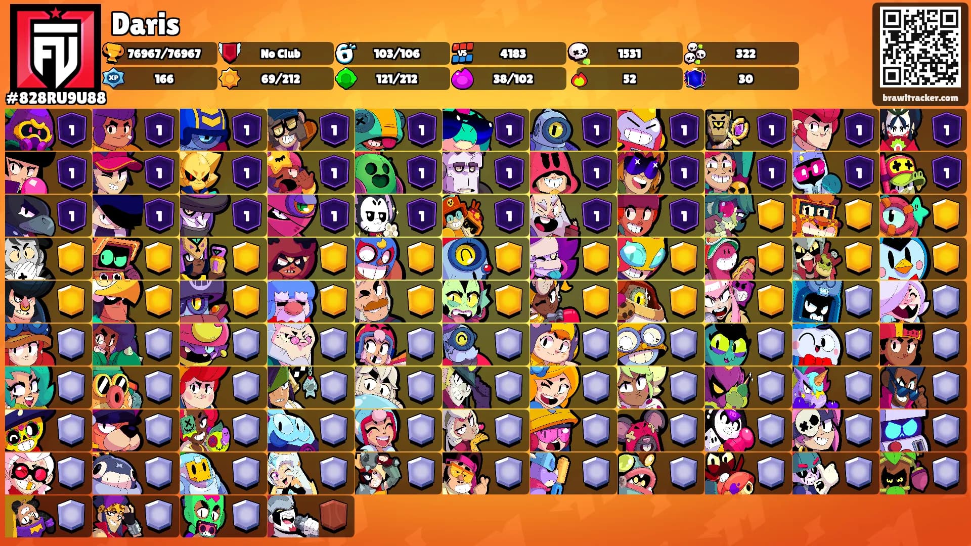 Daris's Ranks