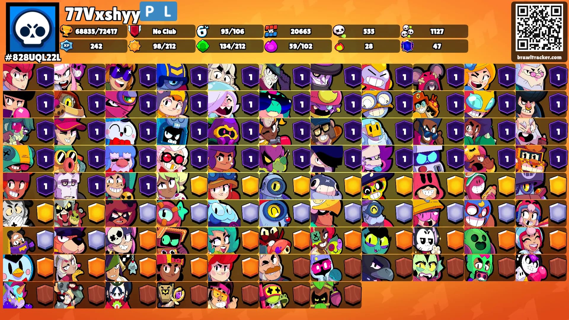 77Vxshyy🇵🇱's Ranks
