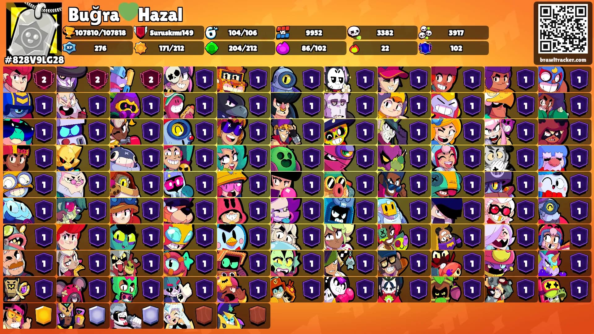 Buğra💚Hazal's Ranks