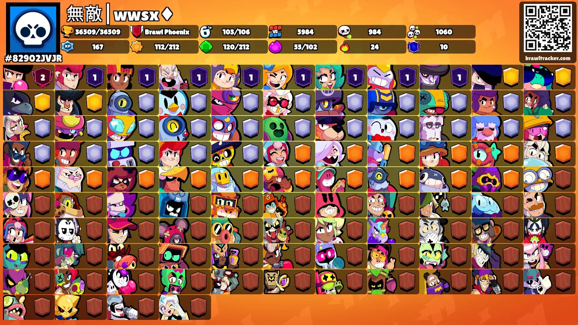 無敵|wwsx♦'s Ranks