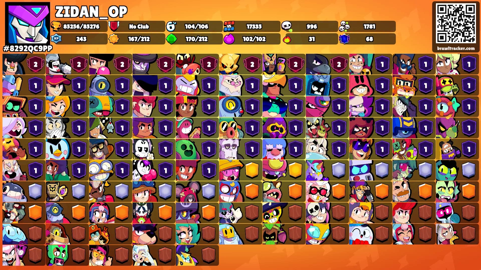 ZIDAN_OP's Ranks
