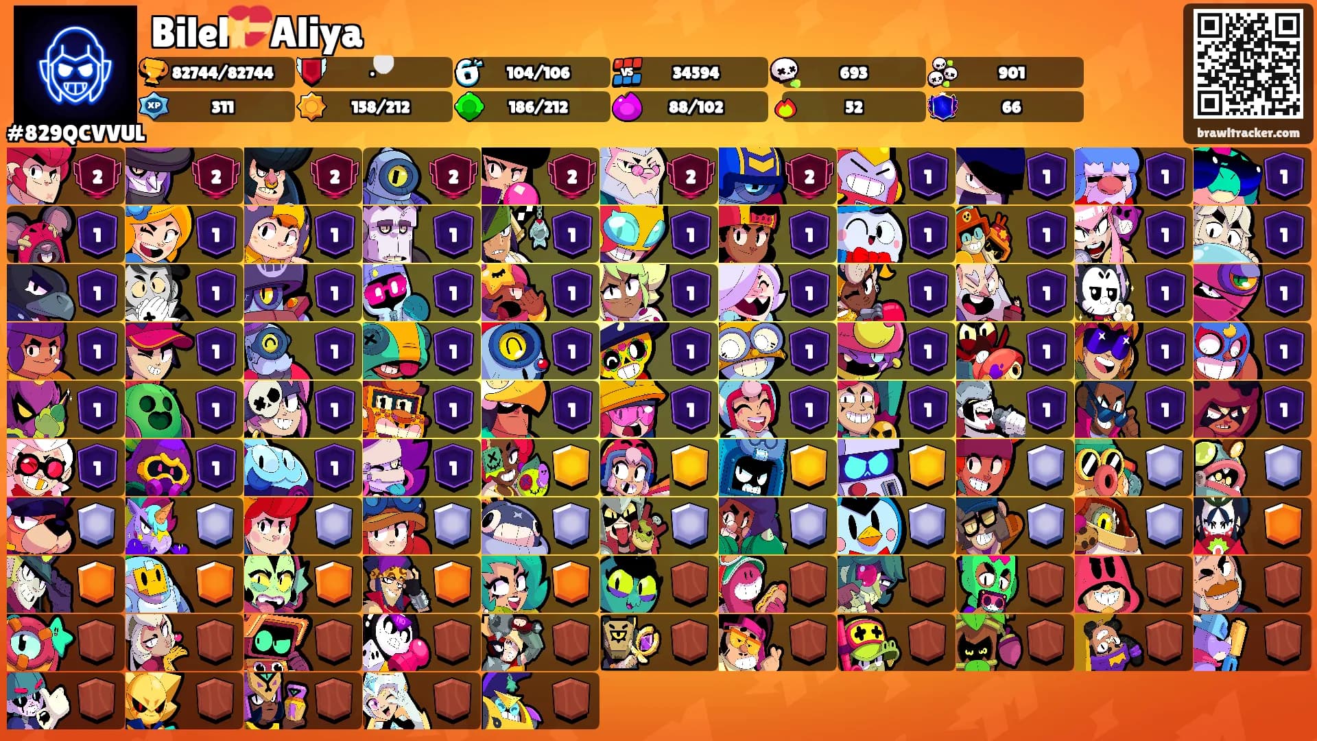 Bilel💝Aliya's Ranks