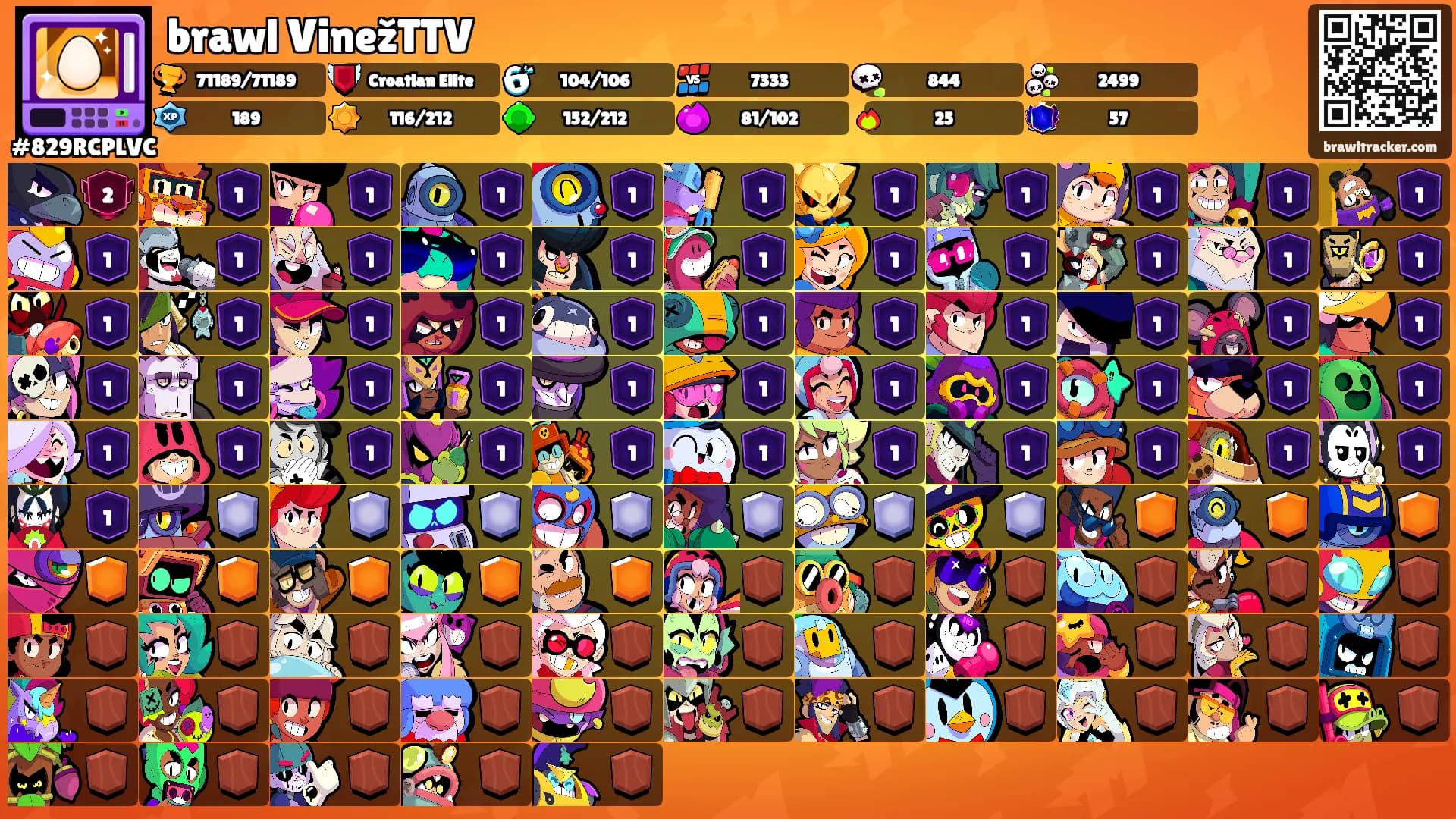 brawl VinežTTV's Ranks