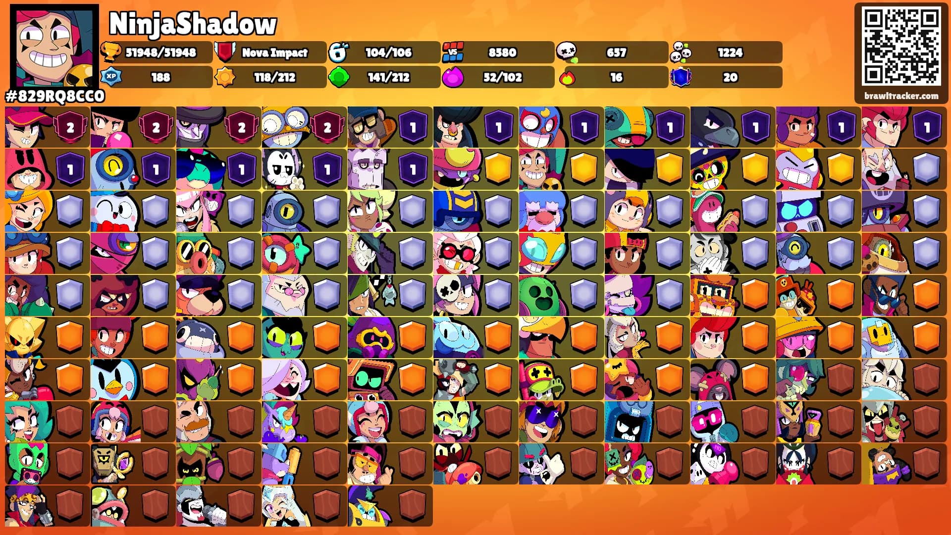 NinjaShadow's Ranks