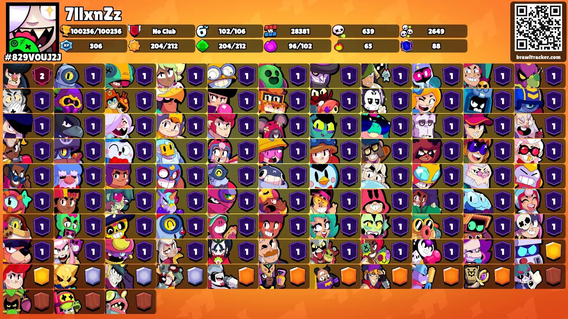 7llxnZz's Ranks
