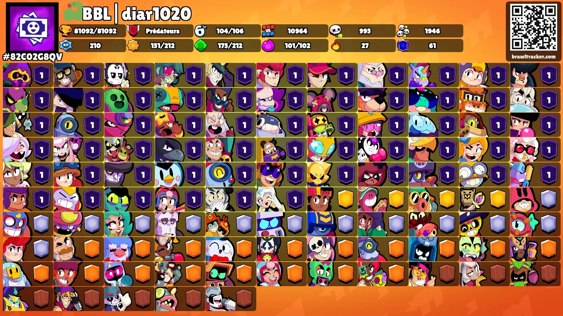 🐍BBL|diar1020's Ranks
