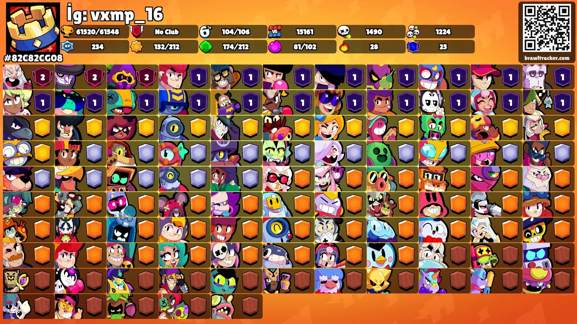 İg: vxmp_16's Ranks