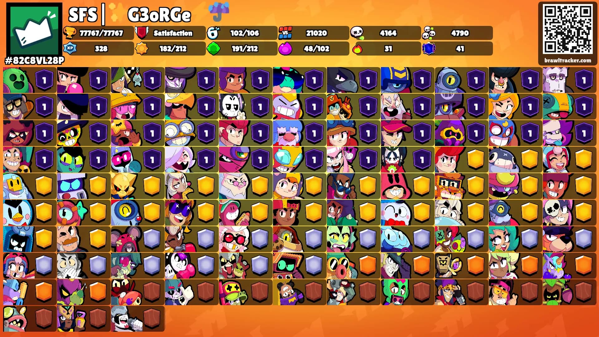 SFS|✨G3oRGe⚡☔'s Ranks