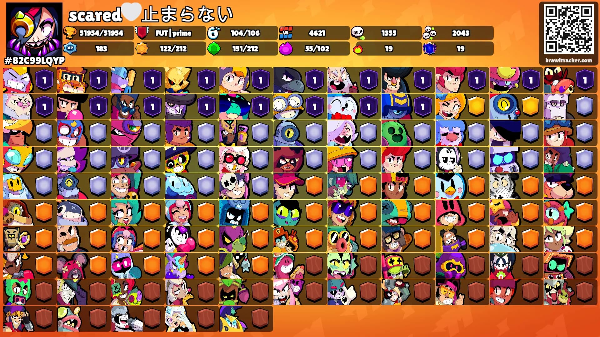 scared🤍止まらない's Ranks