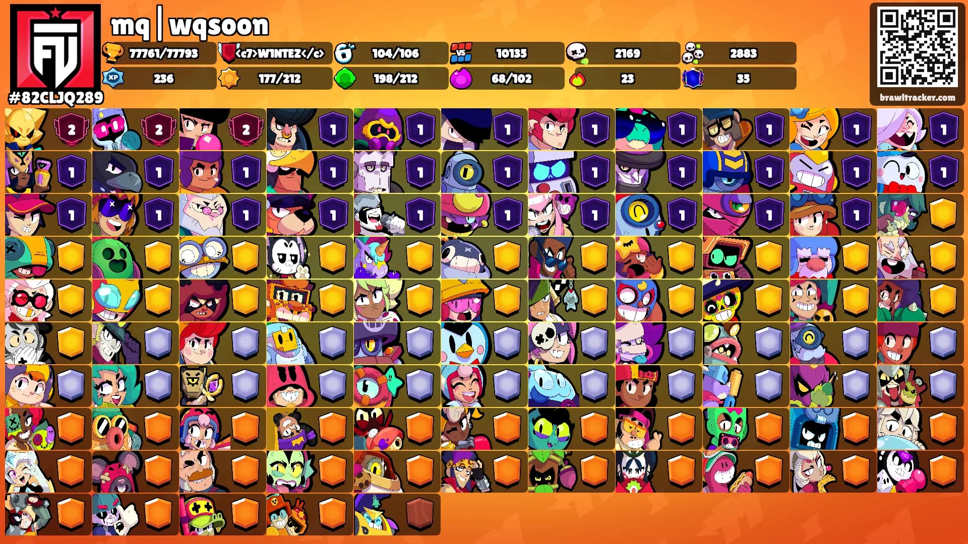 mq|wqsoon's Ranks