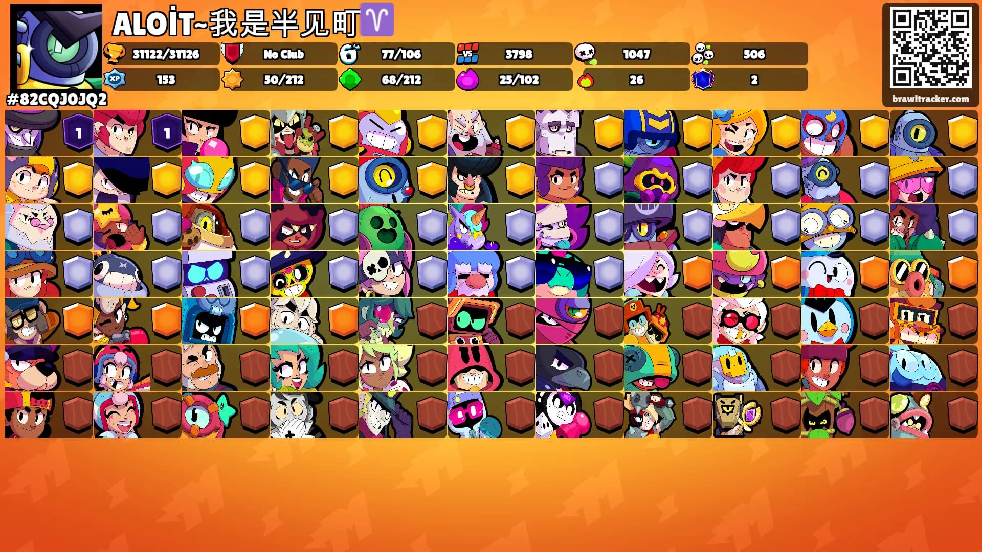 ALOİT~我是半见町♈'s Ranks