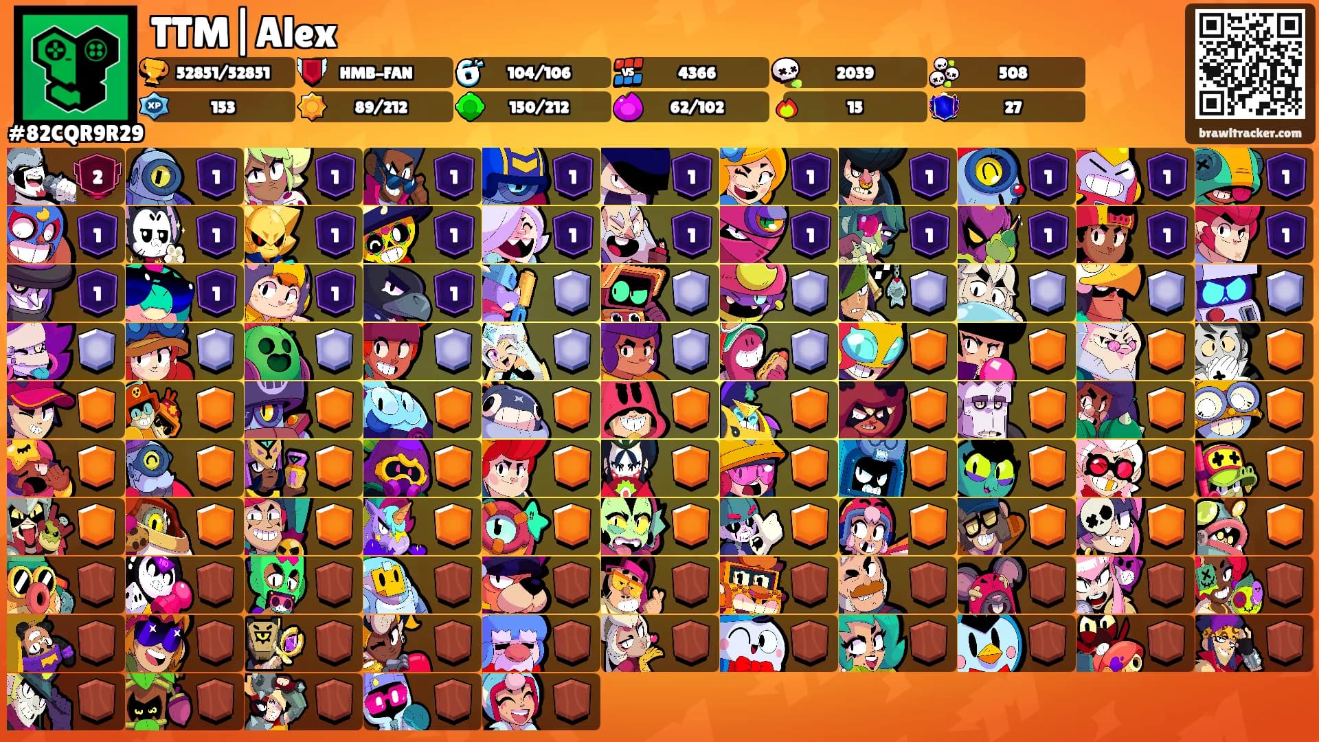 TTM|Alex's Ranks