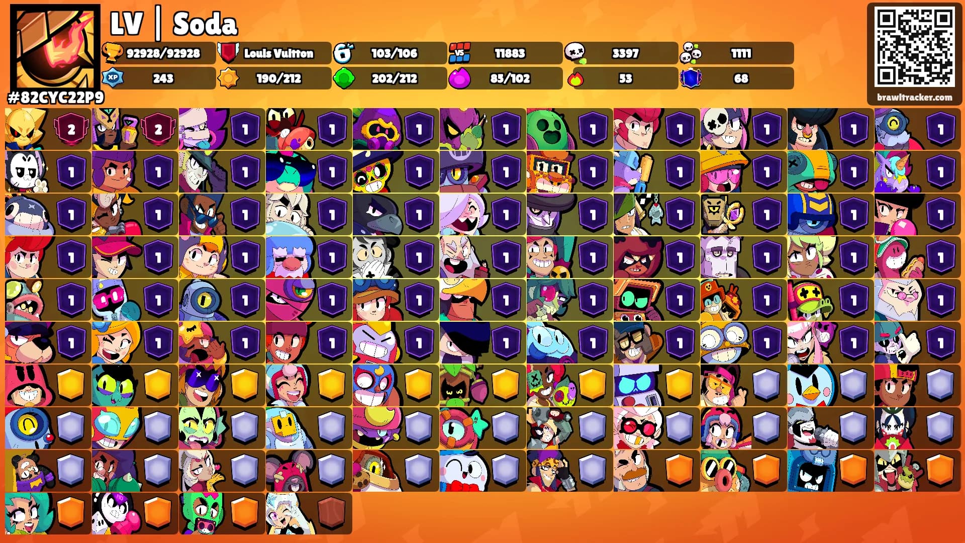 LV | Soda's Ranks