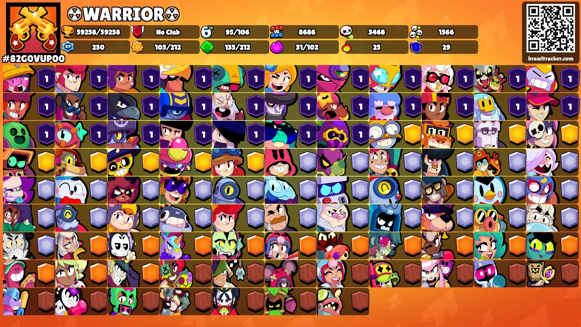 ☢WARRIOR☢'s Ranks