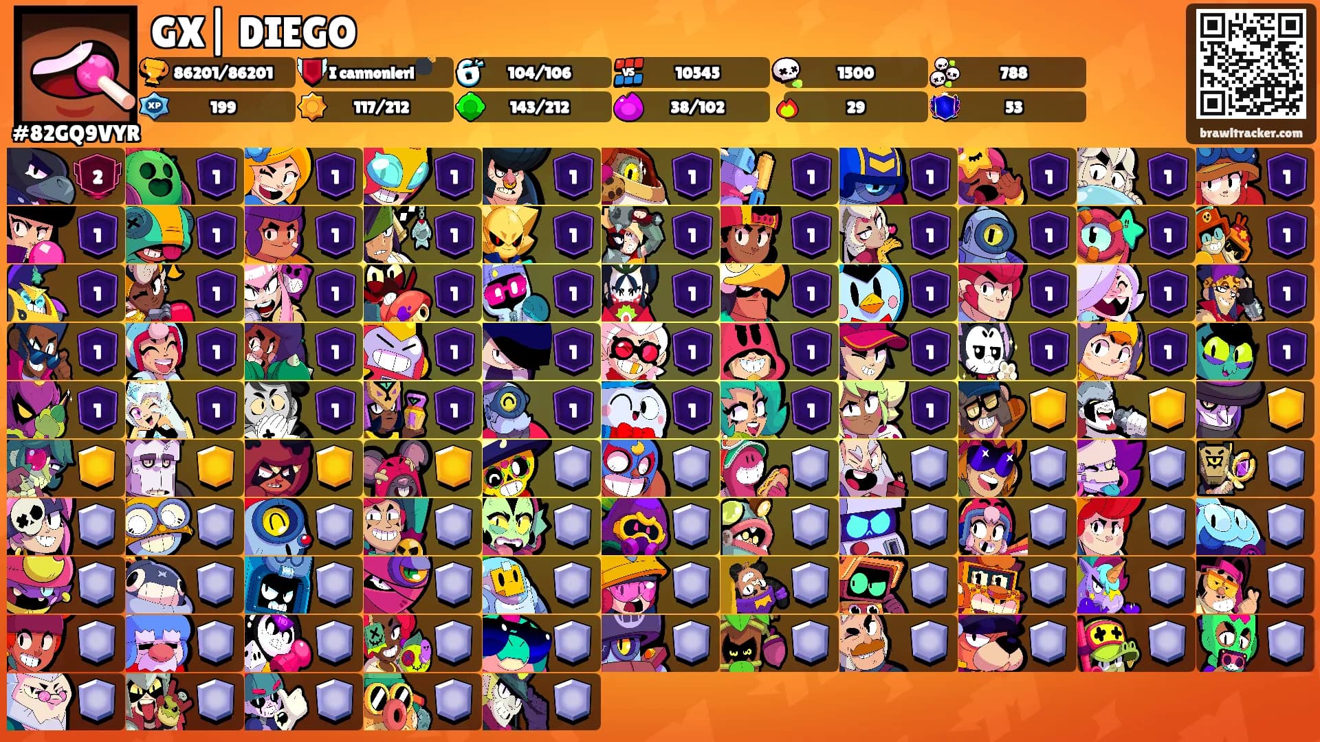 GX| DIEGO's Ranks