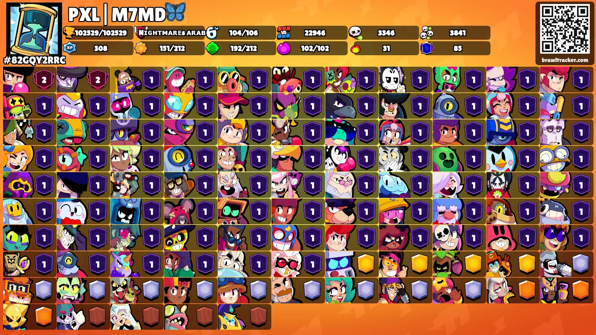 PXL|M7MD🦋's Ranks