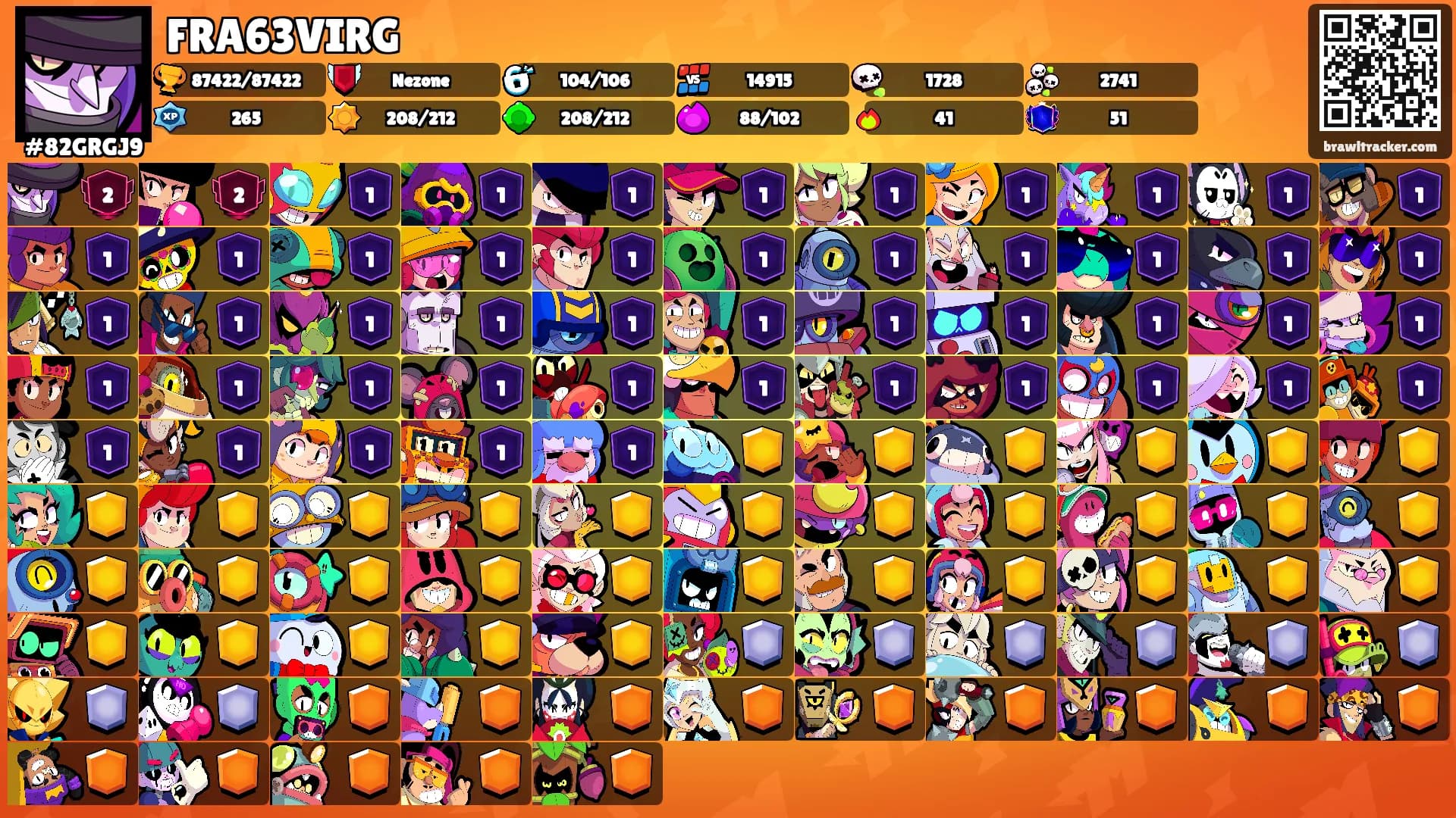 FRA63VIRG's Ranks