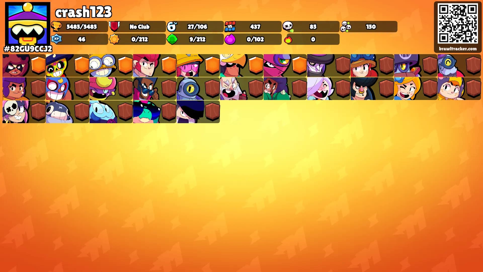 crash123's Ranks