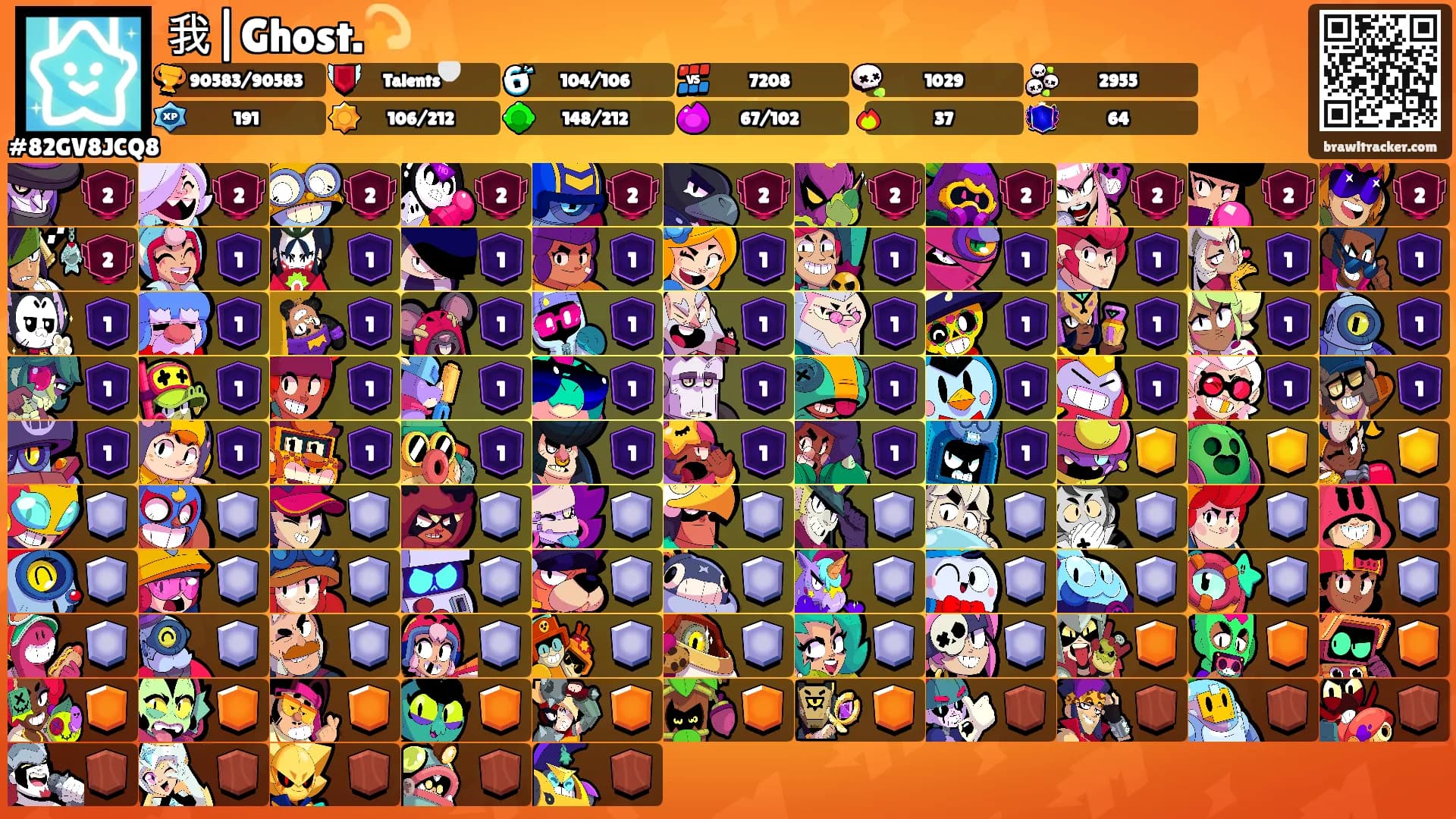 我|Ghost.💫's Ranks