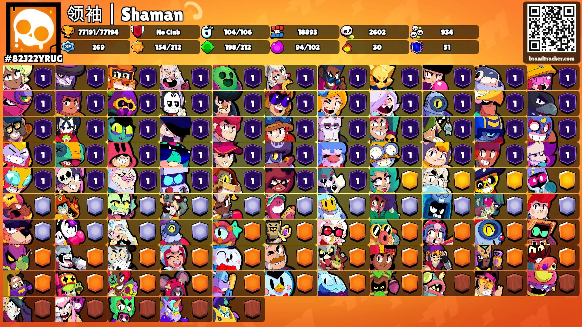 领袖 | Shaman💫's Ranks