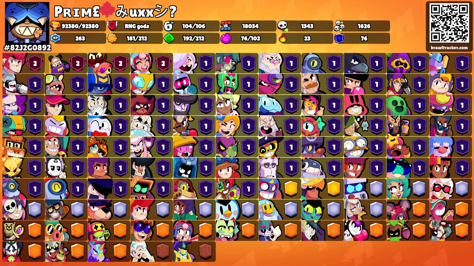 Pʀɪᴍ£🍁みuxxシ?'s Ranks