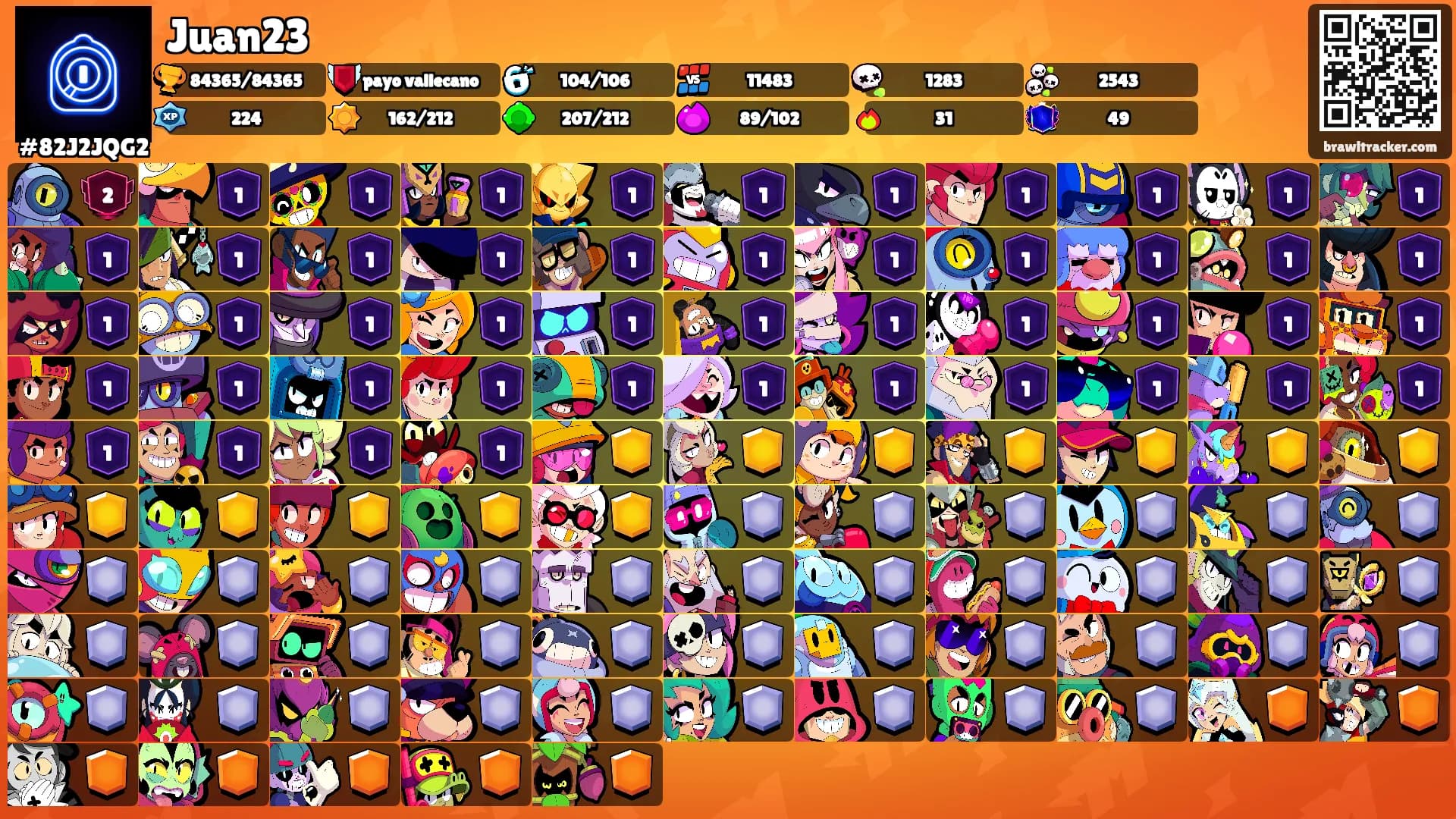 Juan23's Ranks