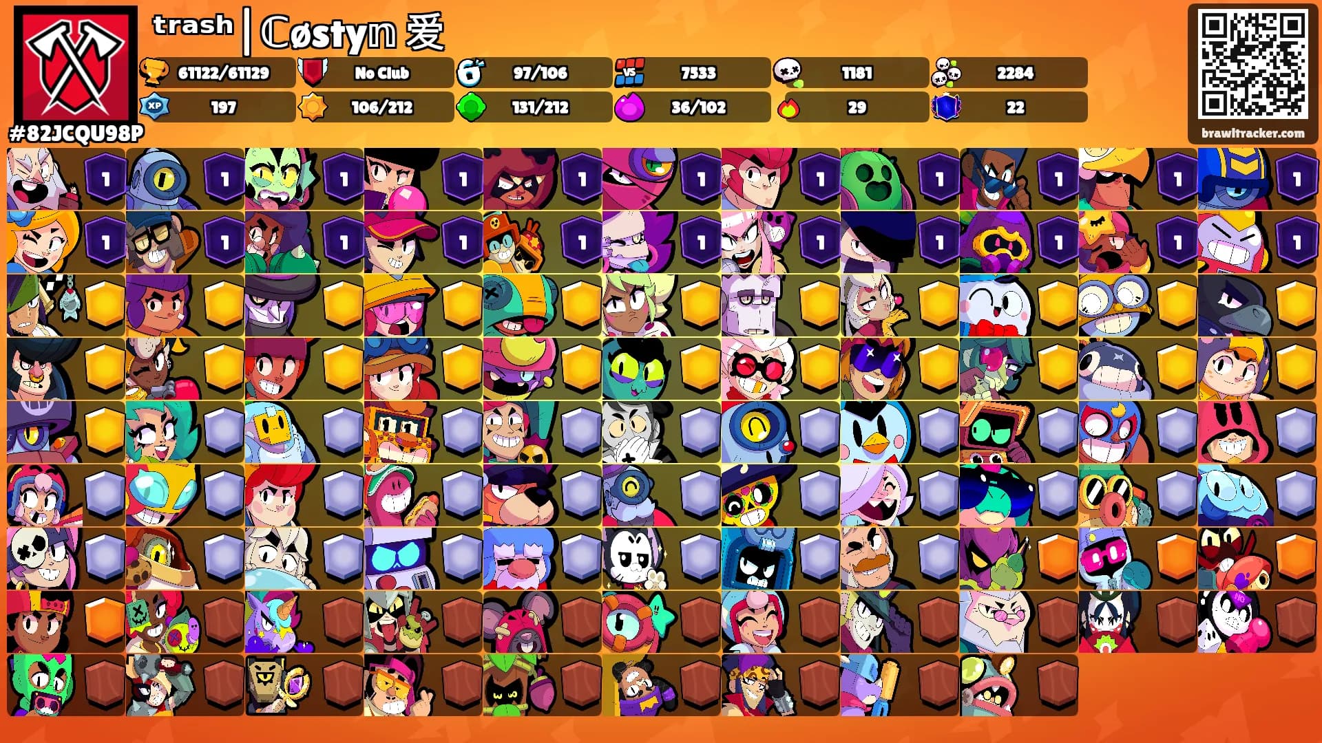 ᵗʳᵃˢʰ|ℂøsty𝕟 爱's Ranks